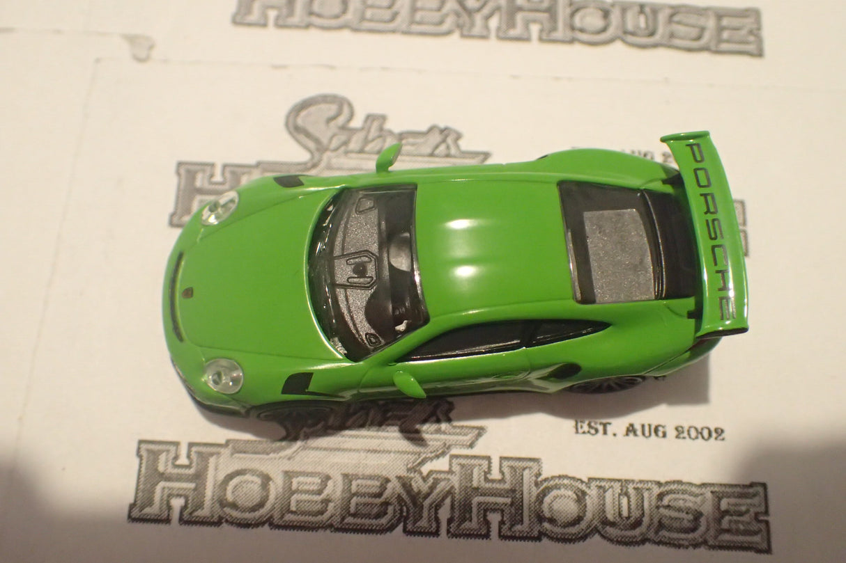 Minichamps 870 063224 - 1/87 Scale Porsche 911 GTSRS 2015 Green With Stripes
