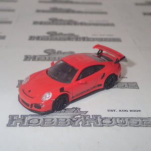 Minichamps - 870 063226 1/87 Scale - Porsche 911 GT3RS 2015 Orange with Stripes