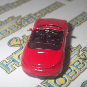 Minichamps 870 065130 - 1/87 Scale Porsche 718 Boxster 2016 in Red Scale Model Replica
