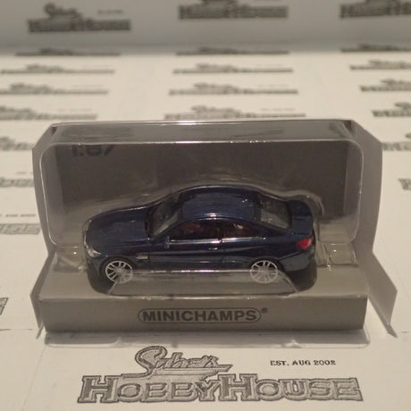 Minichamps - 870 027201 1/87 Scale - BMW M4 Coupe 2015 Blue Metallic