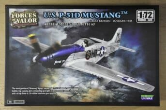Forces Of Valor 1:72 Scale U.S. P-51D Mustang Plastic Kit