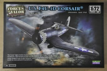 Forces Of Valor - 1/72 Scale - U.S. F4U-1D Corsair Okinawa May, 1945 Plastic Kit