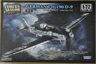Forces Of Valor 1:72 Scale German FW 190 D-9 Plastic Kit