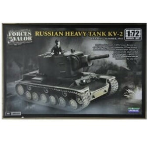 Forces Of Valor - 1:72 -  Russian Heavy Tank KV-2 Ukraine Summer 1941 Plastic Kit