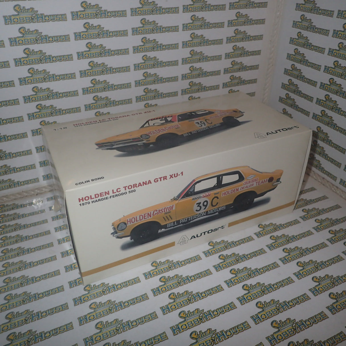 Biante/AutoArt 87060 1/18 Scale Holden 1970 LC Torana #39C Colin Bond