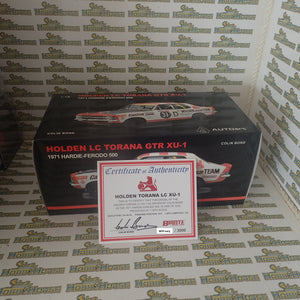Biante/AutoArt 87162 1/18 Scale Holden 1971 LC Torana Colin Bond #31D