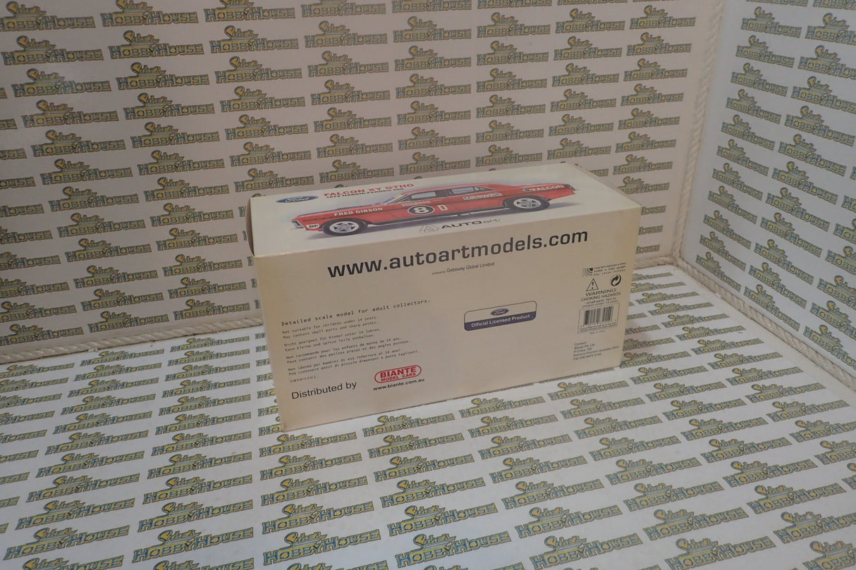 Biante AutoArt - 87214 1/18 1972 Bathurst - Falcon XY GTHO - Fred Gibson #8D