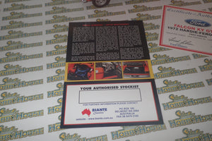 Biante AutoArt - 87214 1/18 1972 Bathurst - Falcon XY GTHO - Fred Gibson #8D