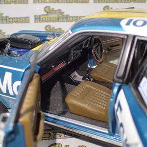 Biante Autoart 87216 - 1/18 Scale 1972 Ford XY Falcon GTHO Phase III Castrol GTX New Zealand Production Car Champion Winner #105 - Jim Richards