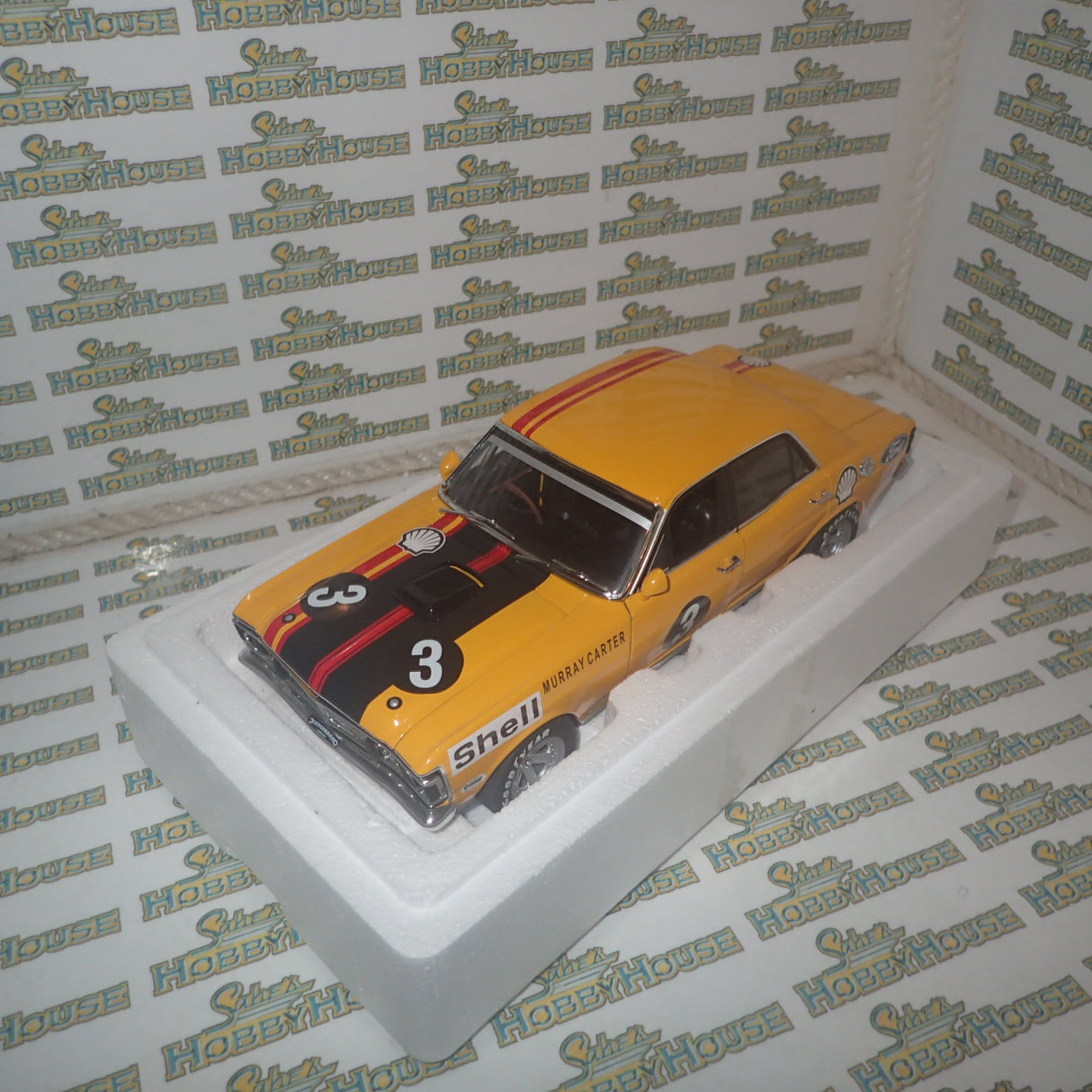 Biante AutoArt - 87310 1/18 Scale FORD FALCON XY GTHO PHASE 3 1973 MURRAY CARTER CAR #3