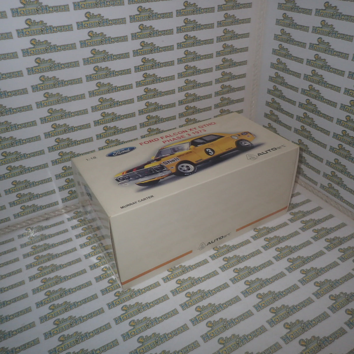 Biante AutoArt - 87310 1/18 Scale FORD FALCON XY GTHO PHASE 3 1973 MURRAY CARTER CAR #3