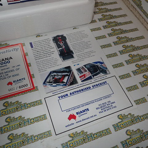 Biante/AutoArt 87461 - 1/18 Scale 1976 Bathurst Holden TORANA LH SLR 5000 L34 Option Team Brock #5