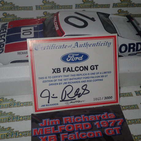 Biante 87714 - 1/18 Scale Ford Falcon XB Bathurst 1000 1977 Diecast Scale Model Replica