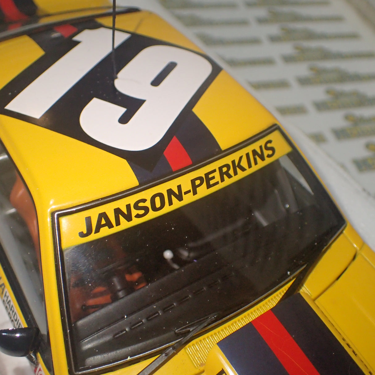 Biante AutoArt 87961 - 1/18 Scale Holden LX Torana SS A9X 2DR #19 Janson-Perkins 1979 Hardie-Ferodo 1000 Diecast Scale Model Replica