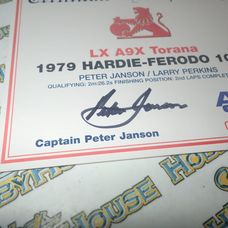 Biante AutoArt 87961 - 1/18 Scale Holden LX Torana SS A9X 2DR #19 Janson-Perkins 1979 Hardie-Ferodo 1000 Diecast Scale Model Replica