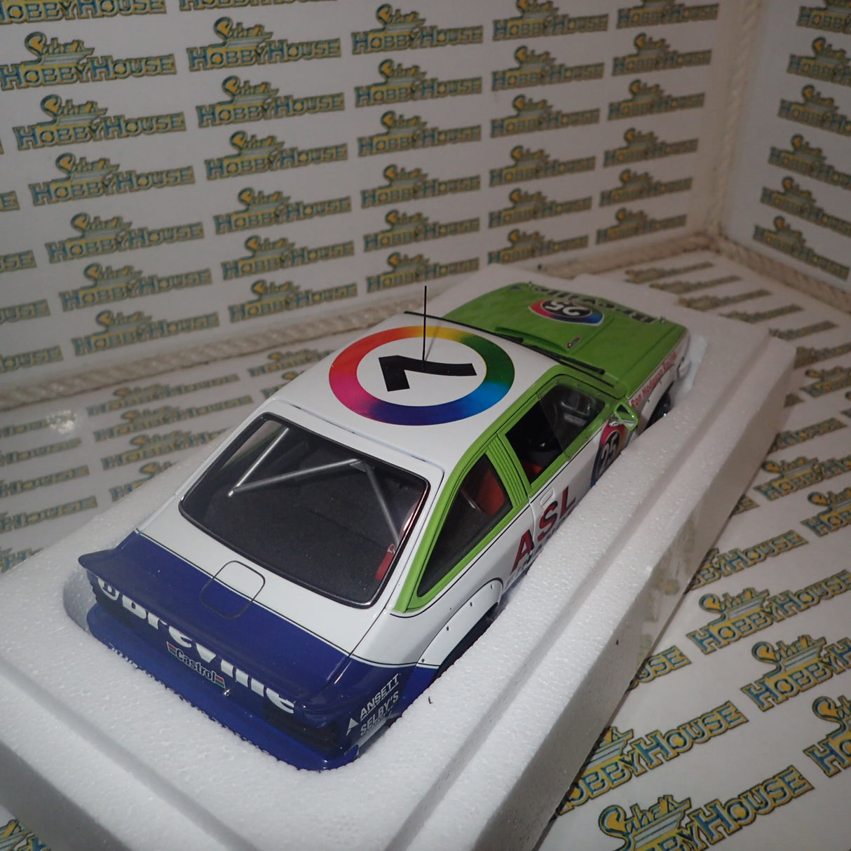 Biante/AutoArt 87964 - 1/18 Scale Holden LX Torana A9X as driven by Allan Moffat in the 1979 Amscar series.