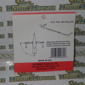 Dubro 882 - Heavy Duty Control Horn System (for .91 & up)