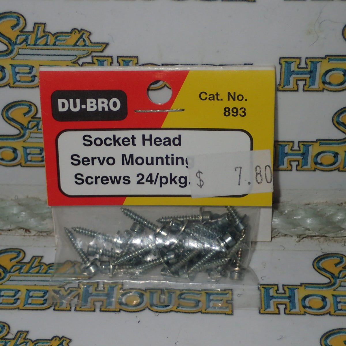 Dubro 893 - Socket Head Servo Mounting Screws 24/Pkg