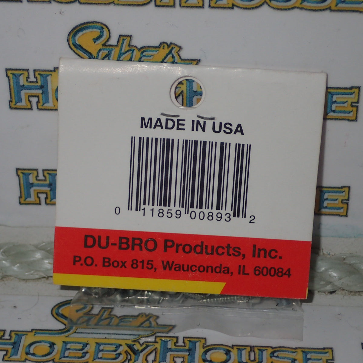 Dubro 893 - Socket Head Servo Mounting Screws 24/Pkg
