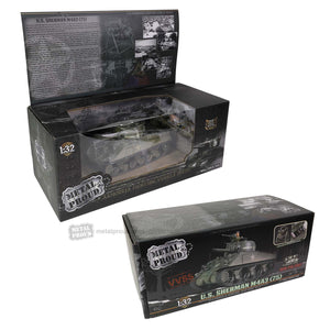 Forces of Valor MP-912131A -1:32 [Engine Plus Series] U.S. medium tank Sherman M4A3 (75) Scale Model Replica