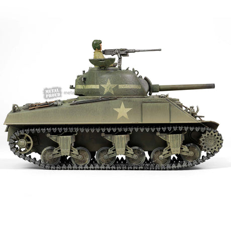 Forces of Valor MP-912131A -1:32 [Engine Plus Series] U.S. medium tank Sherman M4A3 (75) Scale Model Replica