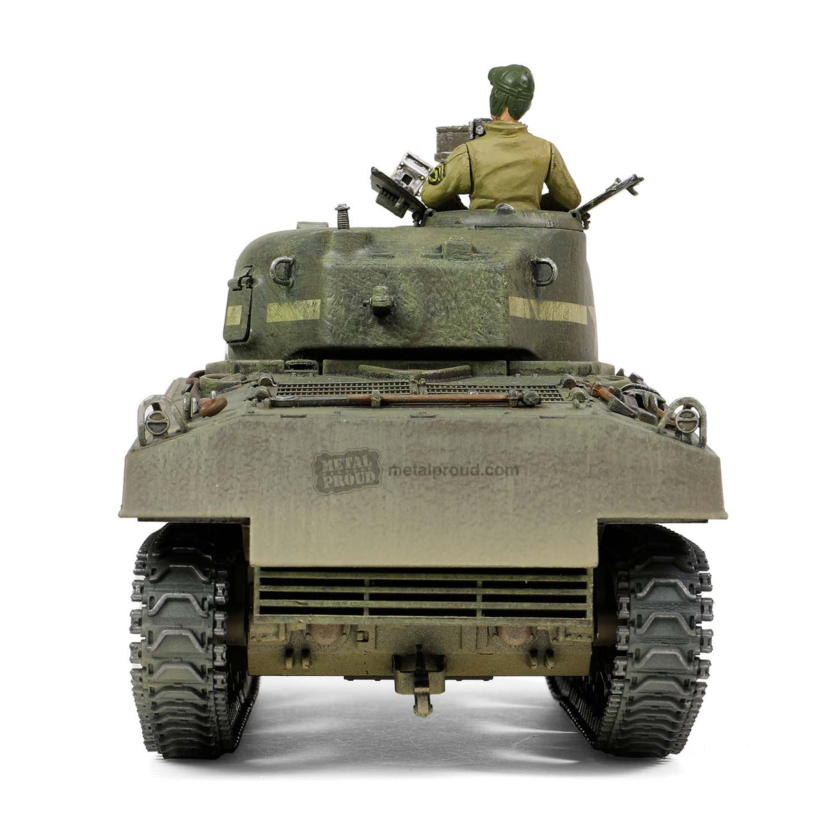 Forces of Valor MP-912131A -1:32 [Engine Plus Series] U.S. medium tank Sherman M4A3 (75) Scale Model Replica