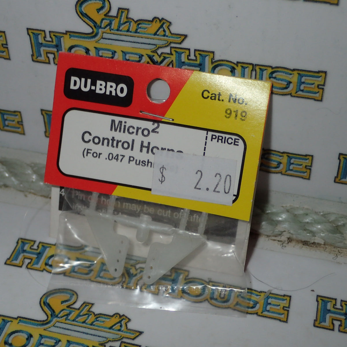 Du-bro 919 - Micro2 Control Horns (For .047 Pushrods)