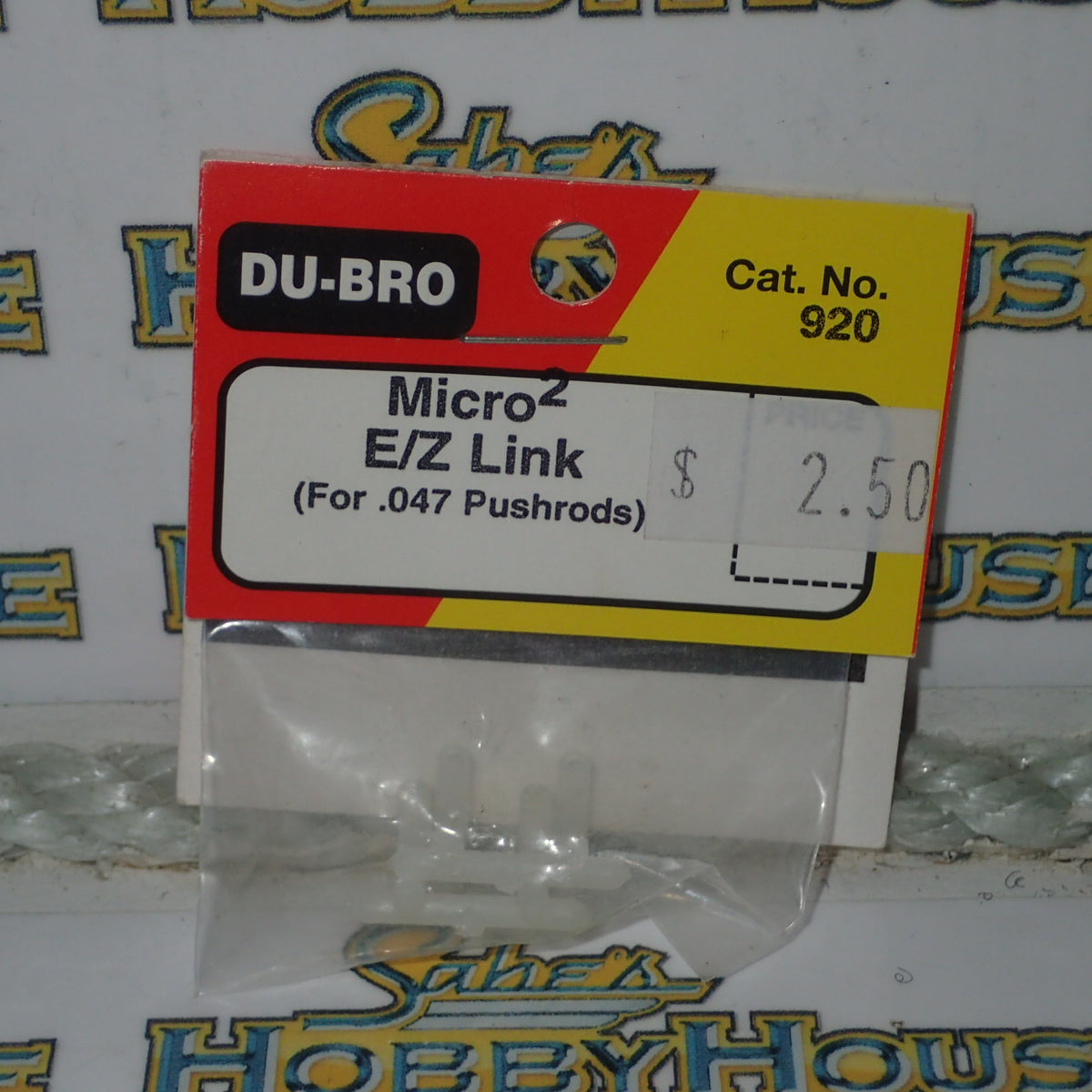 Dubro 920 - Micro2 E/Z Link (For .047 Pushrods)