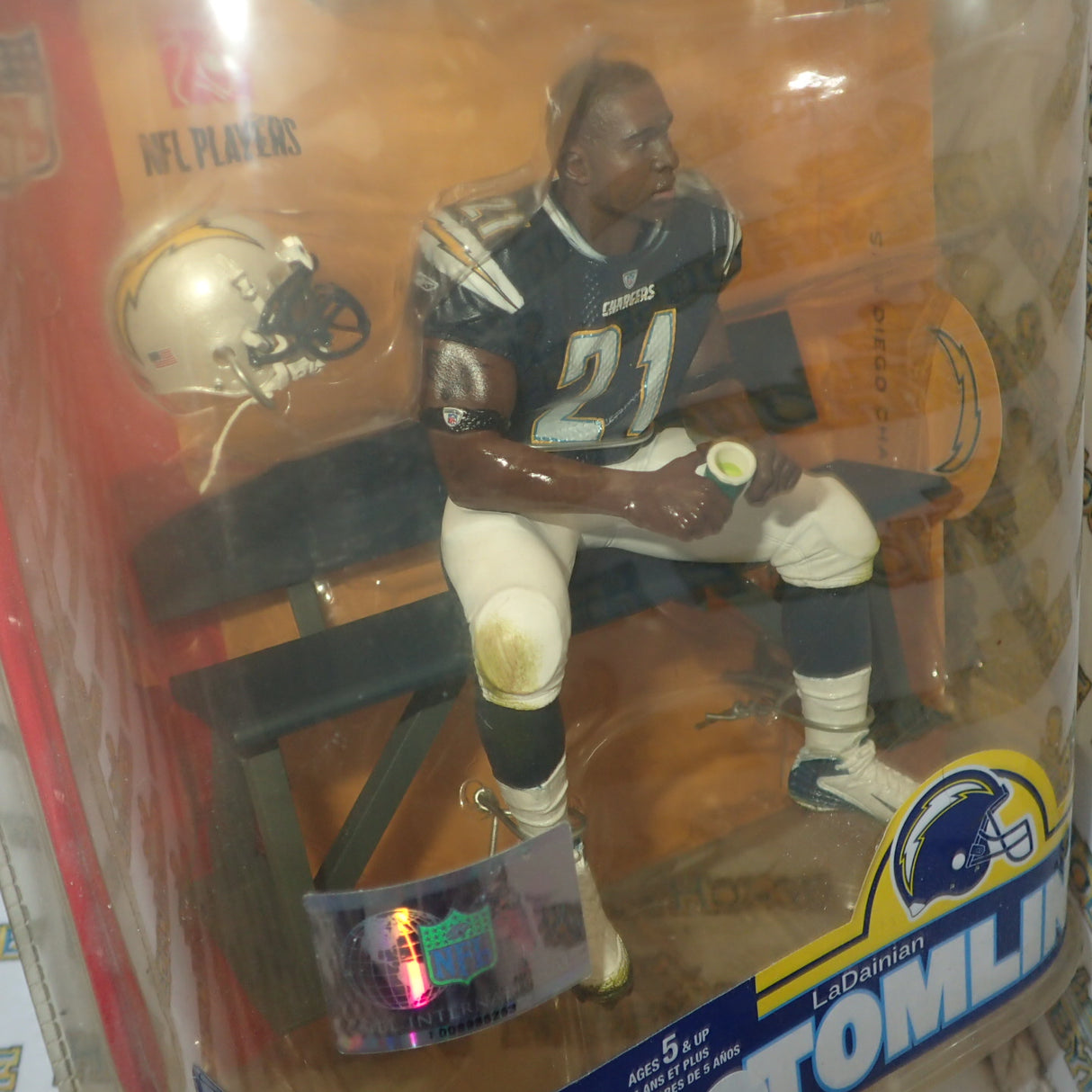 McFarlane 92773 - NFL Football series 16 LaDAINIAN TOMLINSON figure (San Diego Chargers)