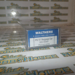 Walthers 932-55097 - Pullman-Standard Streamlined 72' Baggage Car Pennsylvania Railroad (Smooth Sides, Tuscan)