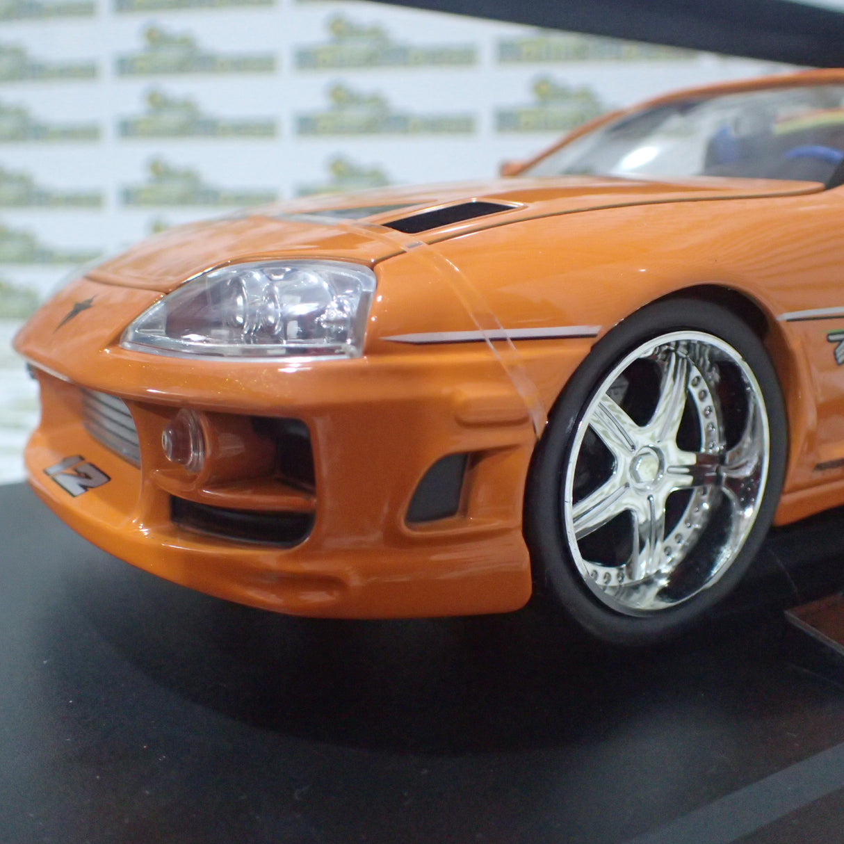 Jada 97505 - 1/18 Scale - Fast & Furious - Brian's Toyota Supra Diecast Model Replica