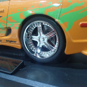 Jada 97505 - 1/18 Scale - Fast & Furious - Brian's Toyota Supra Diecast Model Replica