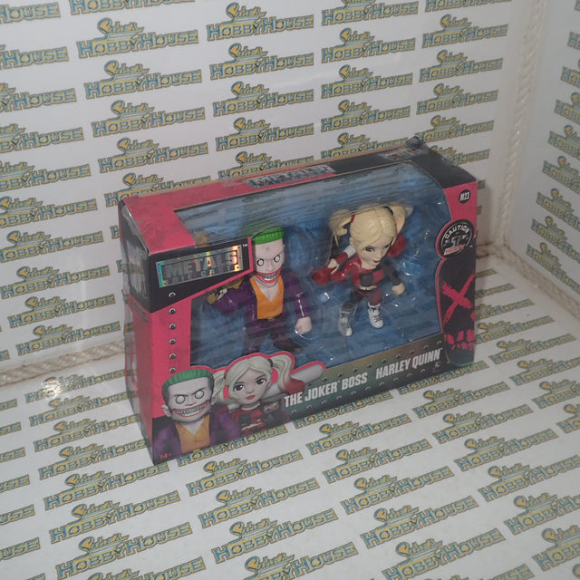 Jada JAD97571 - Suicide Squad – Joker & Harley 4″ Metals Die-Cast Action Figure 2-Pack