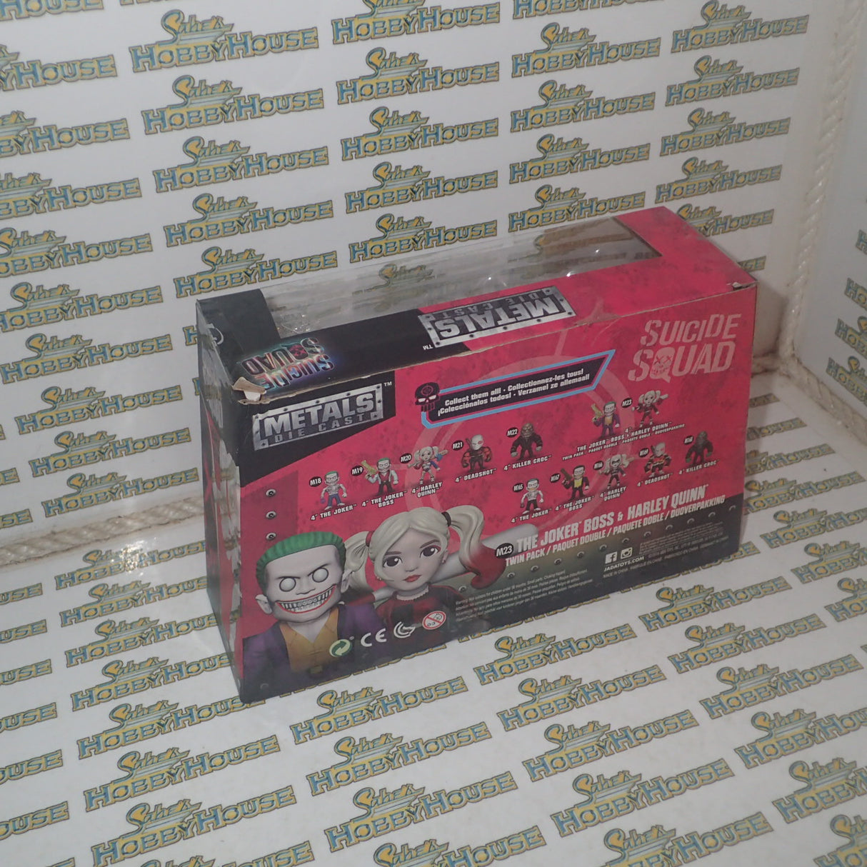 Jada JAD97571 - Suicide Squad – Joker & Harley 4″ Metals Die-Cast Action Figure 2-Pack