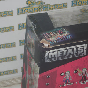 Jada JAD97571 - Suicide Squad – Joker & Harley 4″ Metals Die-Cast Action Figure 2-Pack