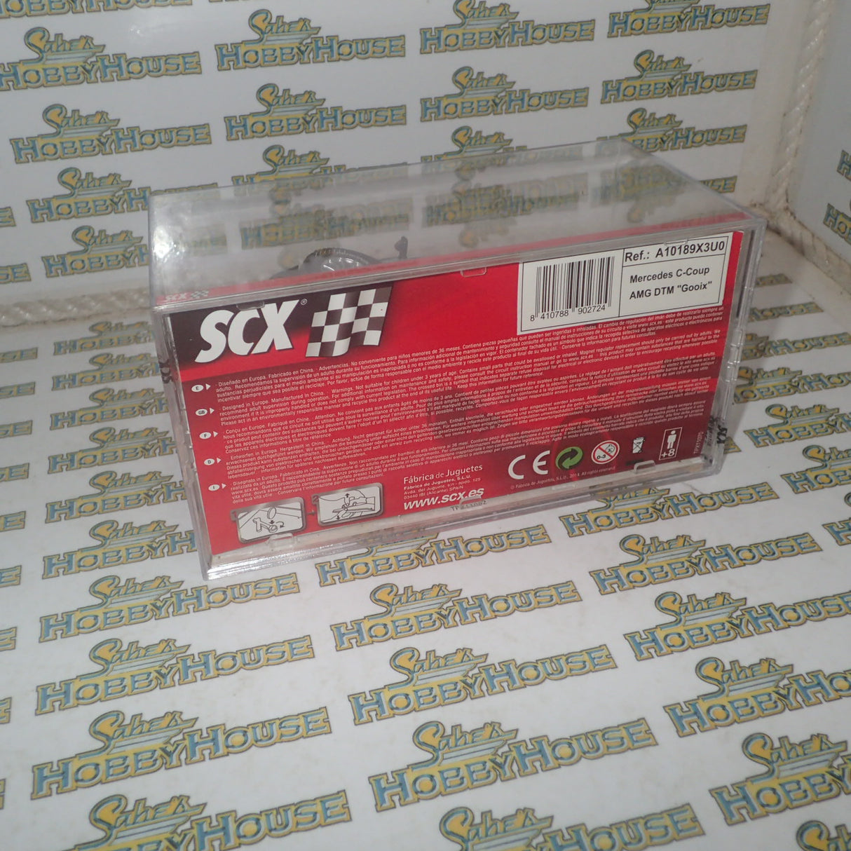 SCX A10189X300 - 1/32 Mercedes AMG C-Coupé DTM "Gooix" Slot Car