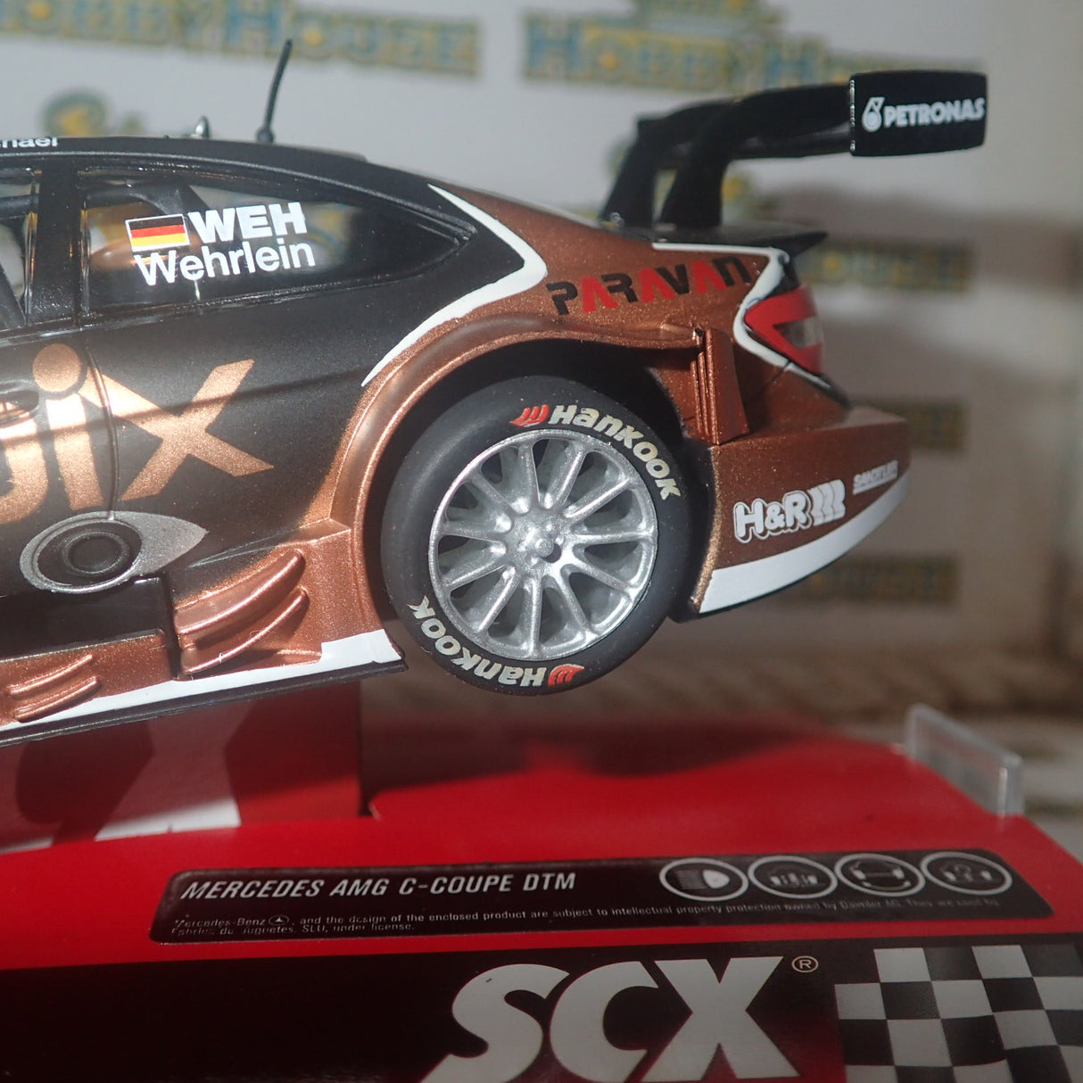 SCX A10189X300 - 1/32 Mercedes AMG C-Coupé DTM "Gooix" Slot Car