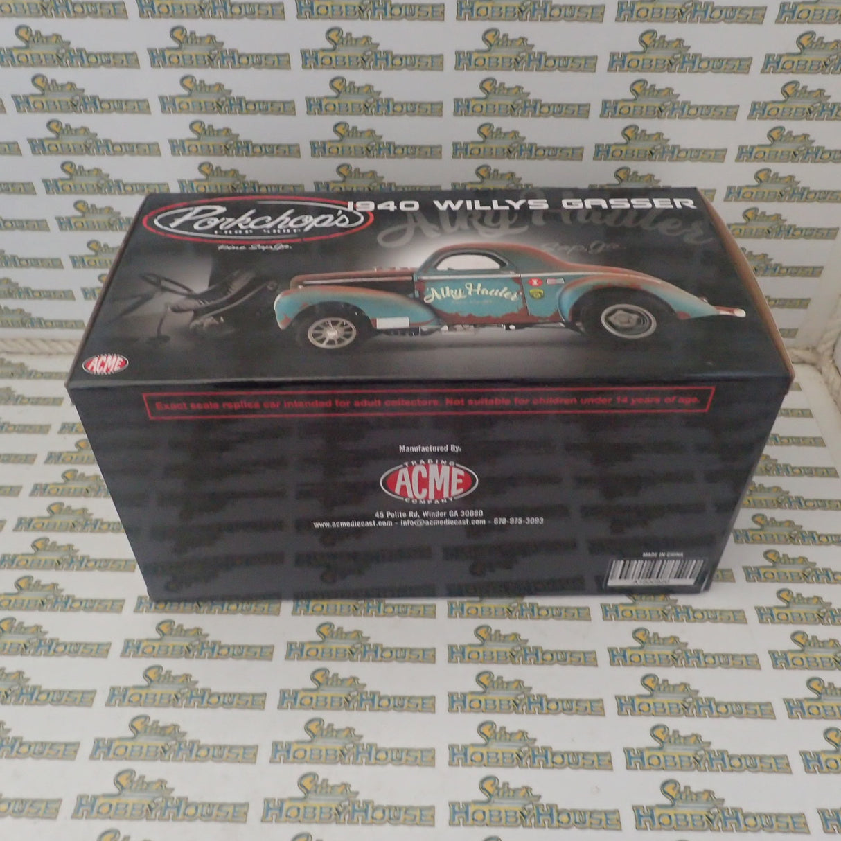 ACME A1800920 - 1/18 Scale PORK CHOP'S 1940 GASSER - ALKY HAULER Diecast Scale Model Replica