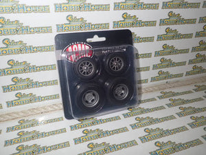 ACME A1800920W - 1/18 Scale Gasser Wheel and Tire Set - Magnesium