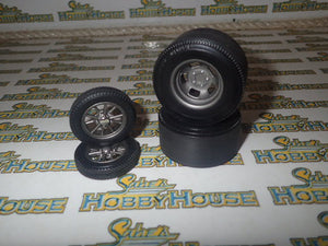 ACME A1800920W - 1/18 Scale Gasser Wheel and Tire Set - Magnesium
