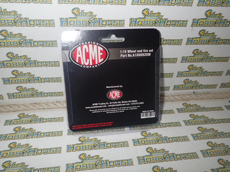 ACME A1800920W - 1/18 Scale Gasser Wheel and Tire Set - Magnesium