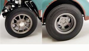 ACME A1800920W - 1/18 Scale Gasser Wheel and Tire Set - Magnesium