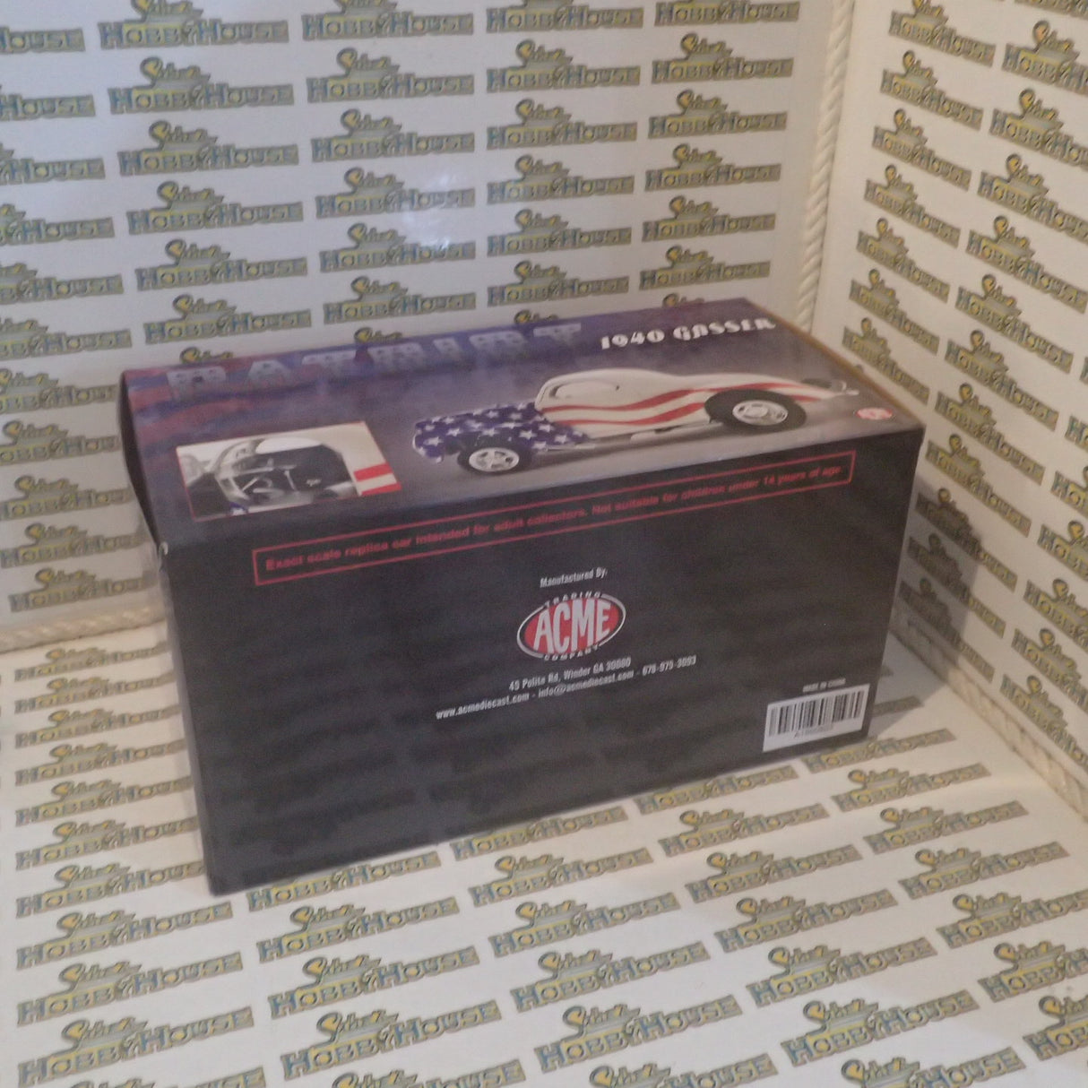 ACME A1800923 - 1/18 Scale 1940 GASSER PATRIOT Diecast Scale Model Replica
