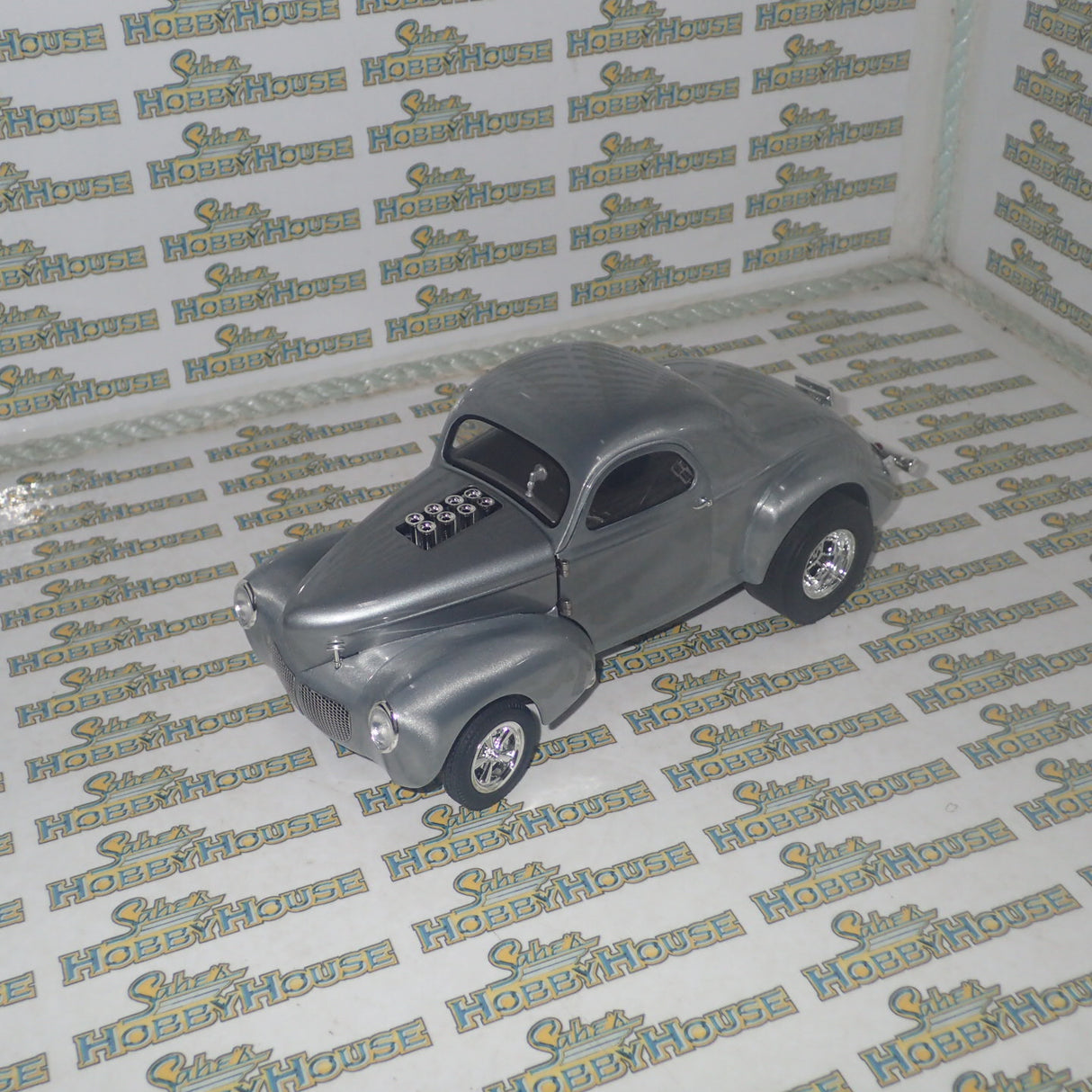 ACME A1800937 - 1/18 1940 Gasser - Hammered Steel Diecast Scale Model Replica