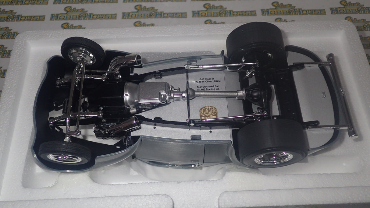 ACME A1800937 - 1/18 1940 Gasser - Hammered Steel Diecast Scale Model Replica