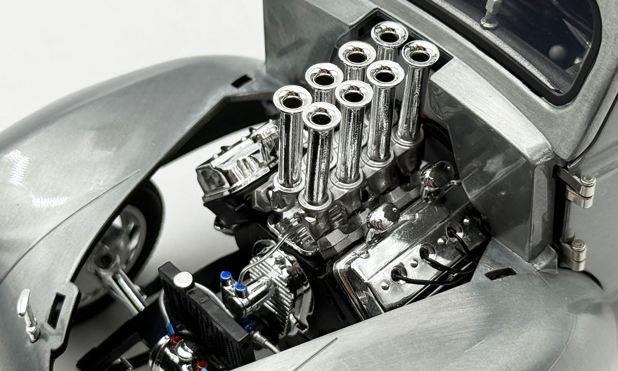 ACME A1800937 - 1/18 1940 Gasser - Hammered Steel Diecast Scale Model Replica