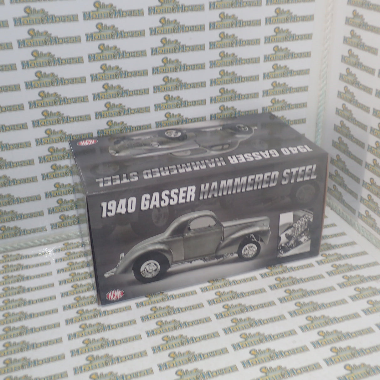ACME A1800937 - 1/18 1940 Gasser - Hammered Steel Diecast Scale Model Replica