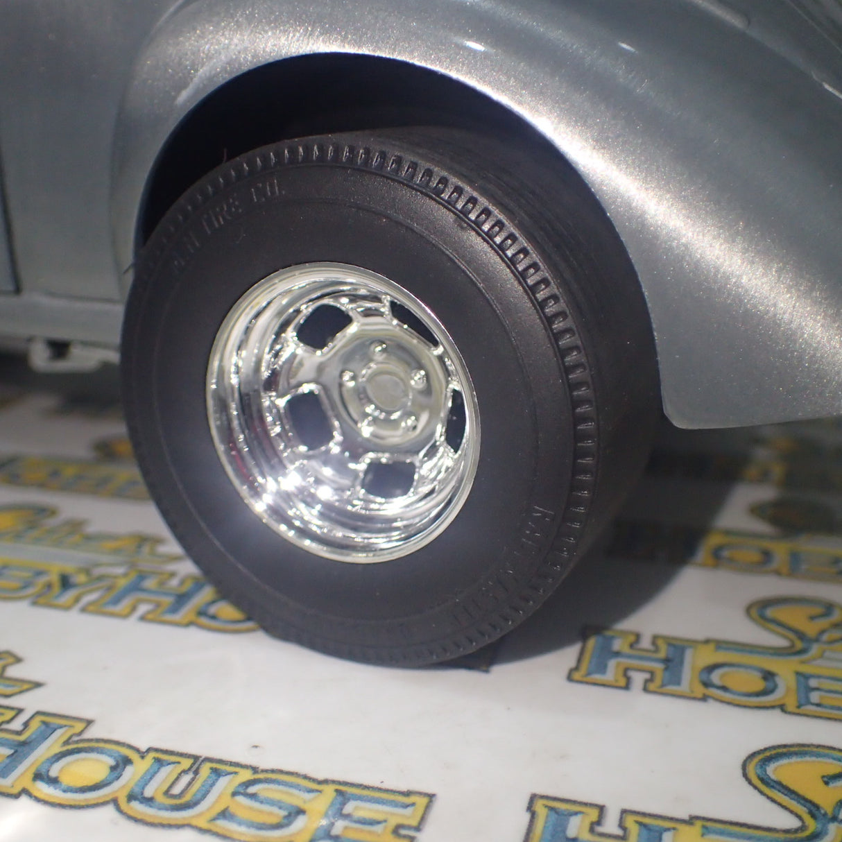 ACME A1800937 - 1/18 1940 Gasser - Hammered Steel Diecast Scale Model Replica