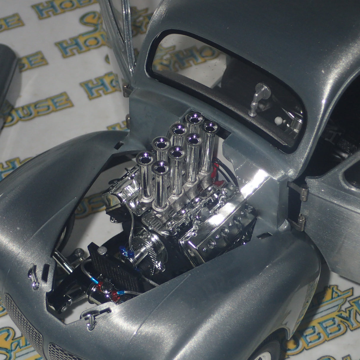 ACME A1800937 - 1/18 1940 Gasser - Hammered Steel Diecast Scale Model Replica