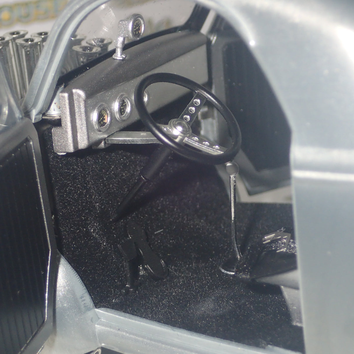 ACME A1800937 - 1/18 1940 Gasser - Hammered Steel Diecast Scale Model Replica